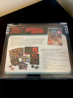 Destined Rivals Pokemon Center Exclusive Elite Trainer Box ETB w/ Acrylic Case - Image 3