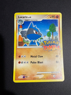 2009 Pokemon Rumble Lucario promo #12/16 - Image 1