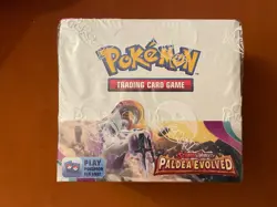 Pokemon Paldea Evolved Booster Box - New and Sealed 36 packs - Image 1