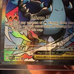 Mega Evolution Pokemon Mega Charizard X EX Promo Black Star Promos 023 Flame 20… - Image 4