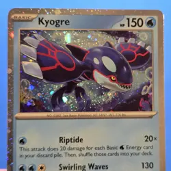 Kyogre 034/132 Cosmos Holo Knock Out Collection Box Promo Pokemon NM - Image 3