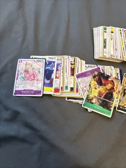 One Piece CCG 200 Bulk Card Lot includes foil SR Cards English Nm Op13 Op14 Eb03 - Image 3