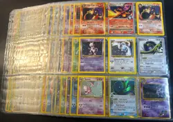 Lot of 270 ALL HOLO Vintage Pokemon Card Binder Collection - Image 1