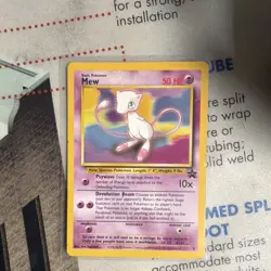 Pokemon Mew Wotc Promo 08/53 Regular 50 HP English Psywave Card - Image 1