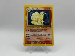 Pokemon Card: Ninetales HOLO 13/130 Base Set 2 Vintage Rare! NM/LP - Image 1