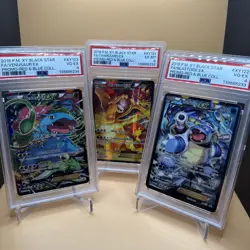 Xy Promo Pokemon Cards PSA 6 Charizard,blastoise And Venusaur PSA 4 - Image 1