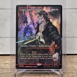 Casey Jones, Vigilante (0286) Showcase FOIL Teenage Mutant Ninja Turtles MYTHIC - Image 1