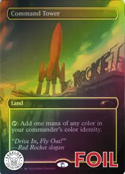 Command Tower - Secret Lair Fallout - 7097 - NM Foil - Image 1