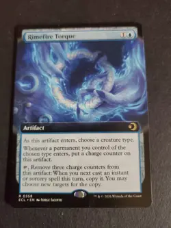 x1 Rimefire Torque - Extended Art R MTG Lorwyn Eclipsed M/NM, ECL - Image 1