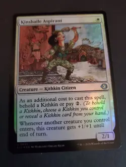 Kinsbaile Aspirant 21 | NM Near Mint ◆FOIL◆ | ECL Lorwyn Eclipsed Magic MTG - Image 1