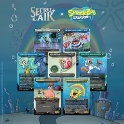 MTG Secret Lair x Spongebob Legends Of Bikini Bottom Non-foil - Image 1