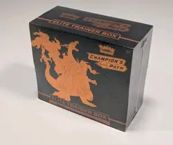 Pokemon TCG Champion's Path Elite Trainer Box 10 Booster Packs Charizard Vmax 820650805455 - Image 1