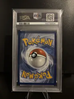 PSA 9 MINT Pokemon Stellar Crown Meditite Illustration Rare Full Art #153/147 - Image 2