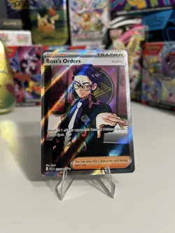 Boss’s Orders 256/217 Ultra Rare Full Art Pokemon TCG Ascended Heroes - Image 1