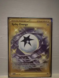 Pokemon TCG: Spiky Energy 190/159 Journey Together Secret Rare Gold - Image 2