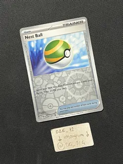 Pokemon Paldean Fates - Nest Ball - 084/091 - REVERSE HOLO Uncommon - M/NM - Image 3
