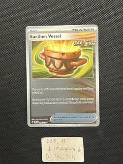 Pokemon Prismatic Evolutions - Earthen Vessel - 106/131 - Reverse Holo - M/NM - Image 1