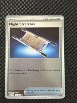 Pokemon Ascended Heroes - Night Stretcher - 196/217 - Reverse Holo - M/NM - Image 2