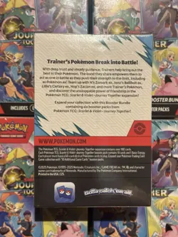6x Pokemon TCG: Journey Together Booster Bundle (6 Booster Packs) - Image 4