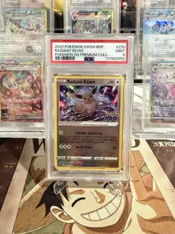 Pokemon Radiant Eevee SWSH230 SWSH Promo Holo 2022 PSA 9 Sword & Shield - Image 1