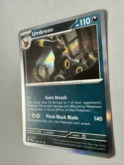 Pokemon TCG * SV Prismatic Evolutions * 059/131 Umbreon Rare HOLO * FRESH PK - Image 2