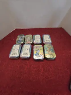 Pokemon TCG S&V Prismatic Evolutions MINI TIN SET LOT X8 FULL ART SET BRAND NEW - Image 3