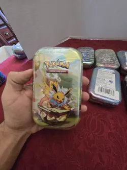 Pokemon TCG S&V Prismatic Evolutions MINI TIN SET LOT X8 FULL ART SET BRAND NEW - Image 4