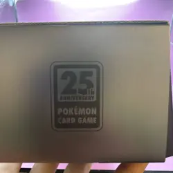 Pokemon TCG 25th Anniversary Umbreon Premium Deck Box, Sleeves, Display Stand - Image 3