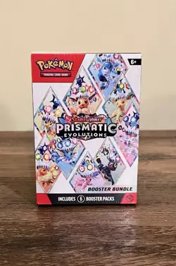 Pokemon TCG Prismatic Evolutions Booster Bundle (Bulk Shipping Available) - Image 1