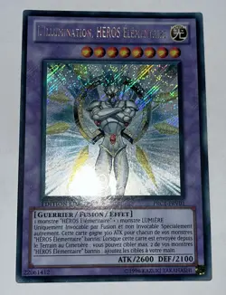 Yu-Gi-Oh - L’ILLUMINATION, HEROS ELEMENTAIRE - PRC1-FRV01 - Secret - NM/M H - Image 1