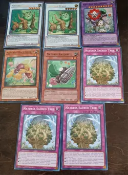 yugioh naturia mixed lot - Image 1