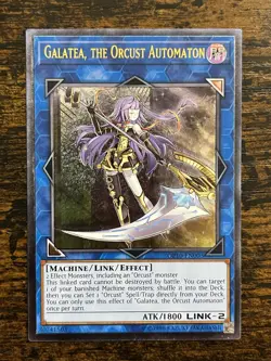 Galatea, the Orcust Automaton OP10-EN003 Ultimate Rare Near Mint English YuGiOh! - Image 1