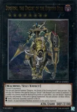 1x (EX) Dingirsu, the Orcust of the Evening Star - OP11-EN001 - Ultimate Rare - - Image 1