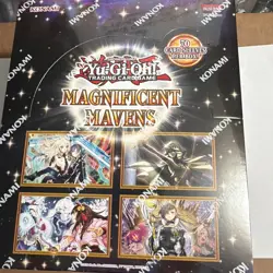 YuGiOh Magnificent Mavens MAMA Display Box (5 Mini Boxes) Factory Sealed - Image 1
