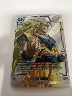 Son Goku - SB02-023 Alternate Art Manga Booster 02 Dragon Ball Fusion World TCG - Image 1