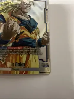 Son Goku - SB02-023 Alternate Art Manga Booster 02 Dragon Ball Fusion World TCG - Image 4