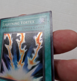 Lightning Vortex FET-EN040 Flaming Eternity Unlimited Yu-Gi-Oh Super Rare MP - Image 4