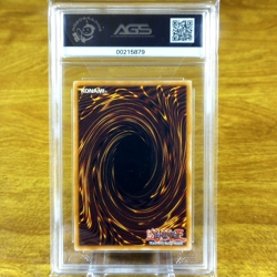 Yu-Gi-Oh! Legacy of Darkness Luster Dragon LOD-050 AGS Mint 9 Super Rare 2003 - Image 2