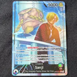 ONE PIECE Sanji Leader OP12-041 Regular 5000 Power Card Game Card - Image 1