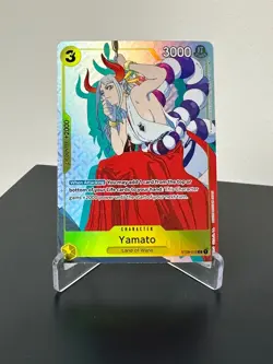 Yamato ST09-012 Full Art Holo One Piece TCG NM - Image 1