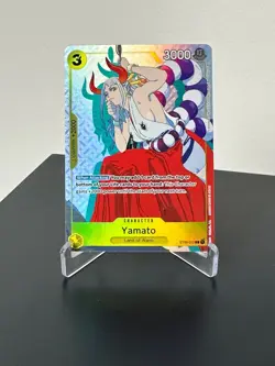 Yamato ST09-012 Full Art Holo One Piece TCG NM - Image 2