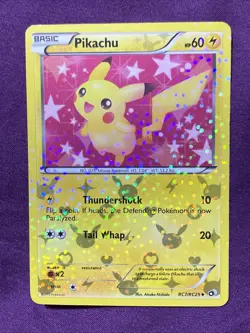 Pokemon Pikachu TCG RC7/RC25 Legendary Treasures Holo Card NM Condition - Image 1