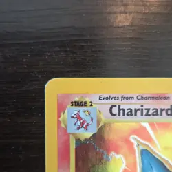 Charizard Base Set Holo Rare 4/102 Stage 2 Pokemon Card Wizards of the Coast - Image 5