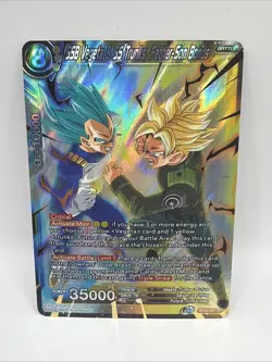 SS Vegeta & SS Trunks Father Son Bonds SR Foil Dragon Ball Super Card Game | NM - Image 2
