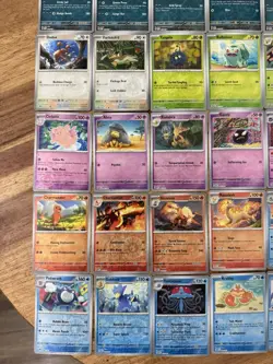 Pokemon Lot 32X Reverse Holo Cards Near Complete 151 English No Duplicates - Image 2