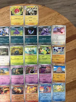 Pokemon Lot 32X Reverse Holo Cards Near Complete 151 English No Duplicates - Image 4