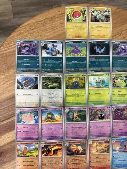 Pokemon Lot 32X Reverse Holo Cards Near Complete 151 English No Duplicates - Image 5