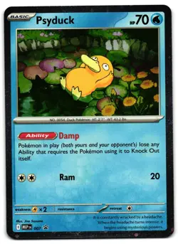 Psyduck 007 - Mega Evolution Promo Pokemon TCG Holo - LP Card - Image 1