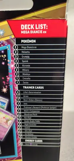 Pokemon Mega Battle Deck Diancie ex - New - Sealed - FastShip Pack Cards - Image 5