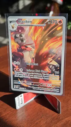 Pokemon TCG Blaziken Illustration Rare Card #192/182 Destined Rivals - Image 3